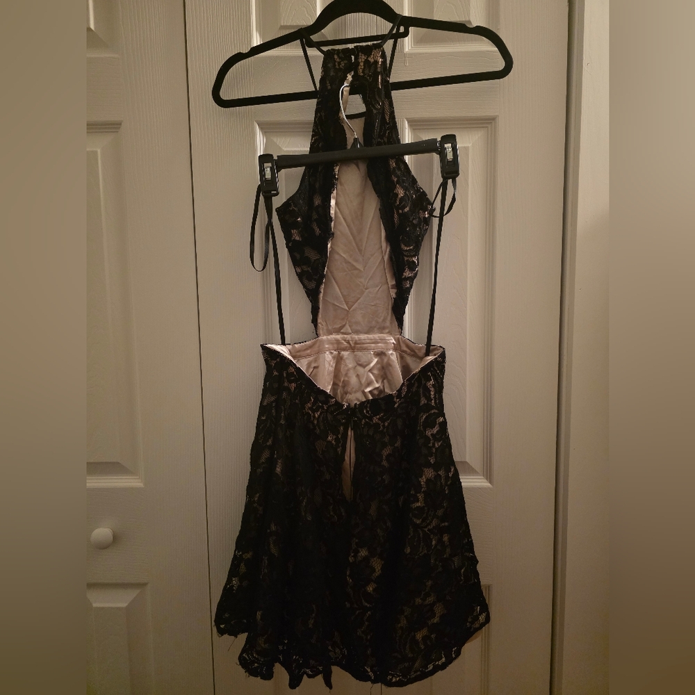 Bebe Halter Top Dress - Picture 2 of 2